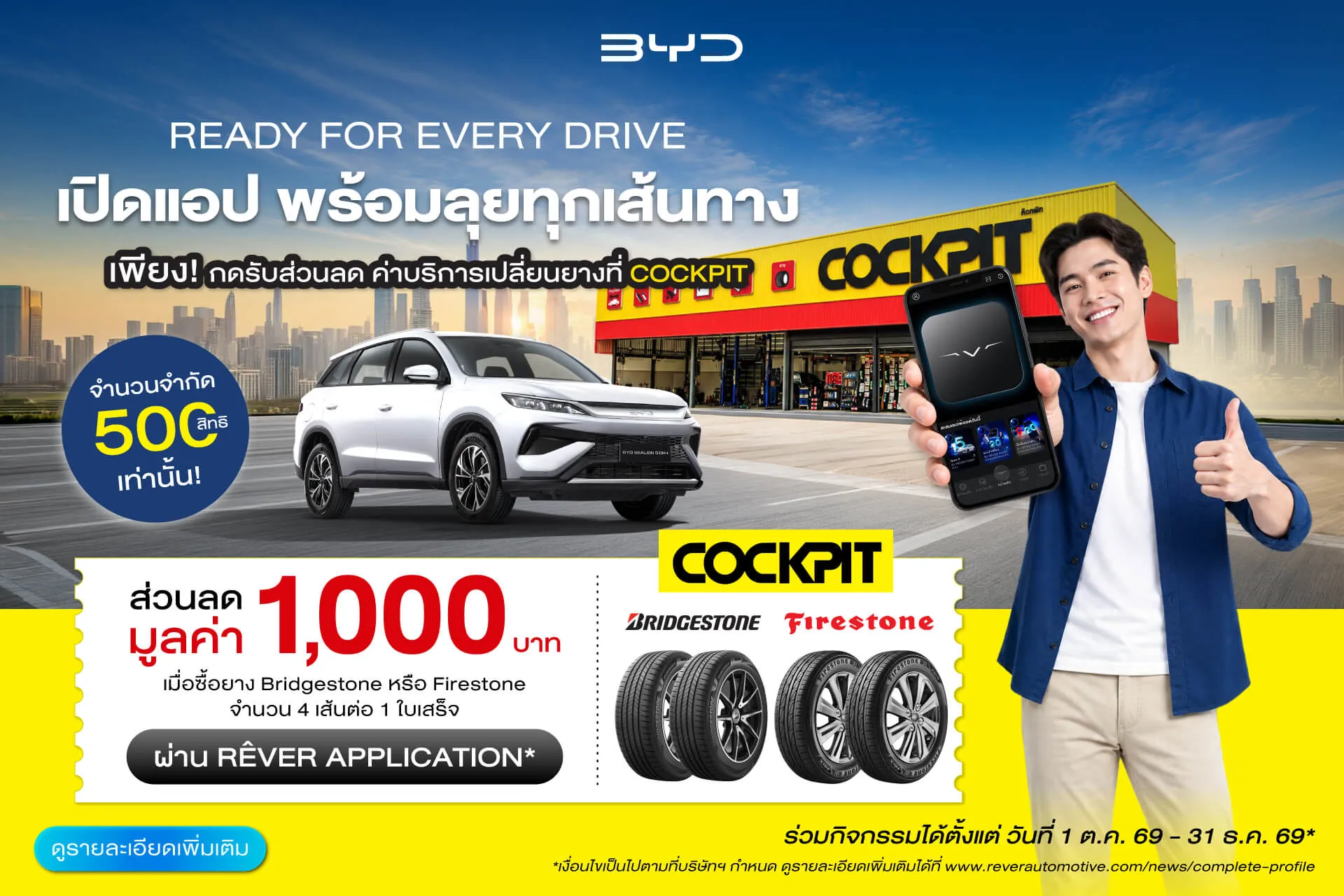 กิจกรรม เรดี ฟอร์ เอเวอรี่ ไดรฟ์ (READY FOR EVERY DRIVE)