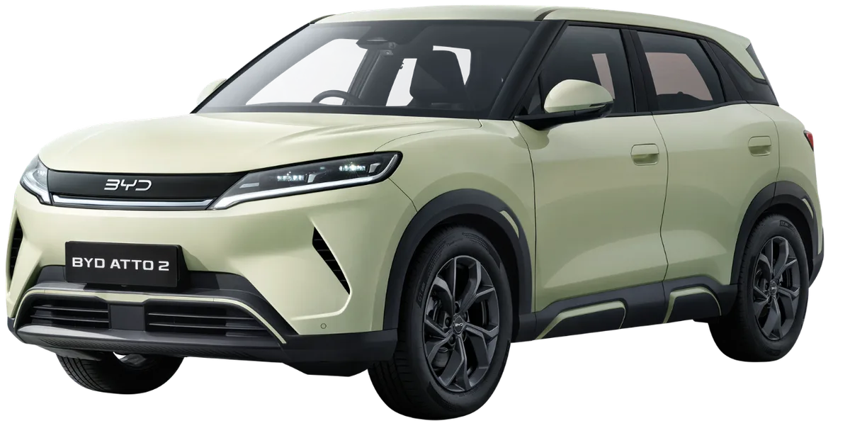 BYD ATTO 2 สีMinimal Green